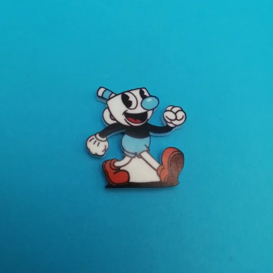 Cuphead - Mugman pin badge