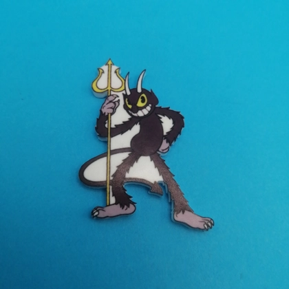 Cuphead - The Devil pin badge Cuphead - The Devil pin badge