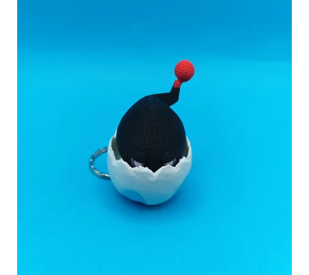 Dark Chao Peek-A-Boo keyring fidget clicker