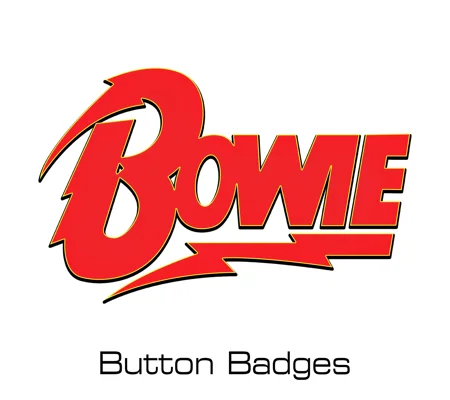 David Bowie button badges