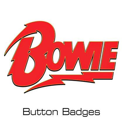 David Bowie button badges David Bowie button badges