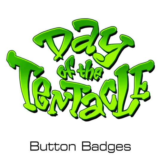 Day of the Tentacle button badges