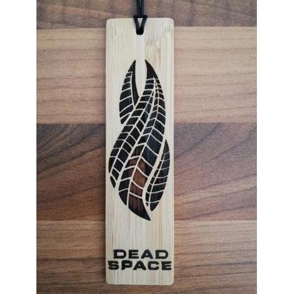 Dead Space laser engraved bookmark