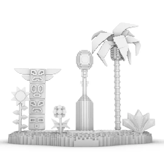 Totaku Sonic the Hedgehog DELUXE display base