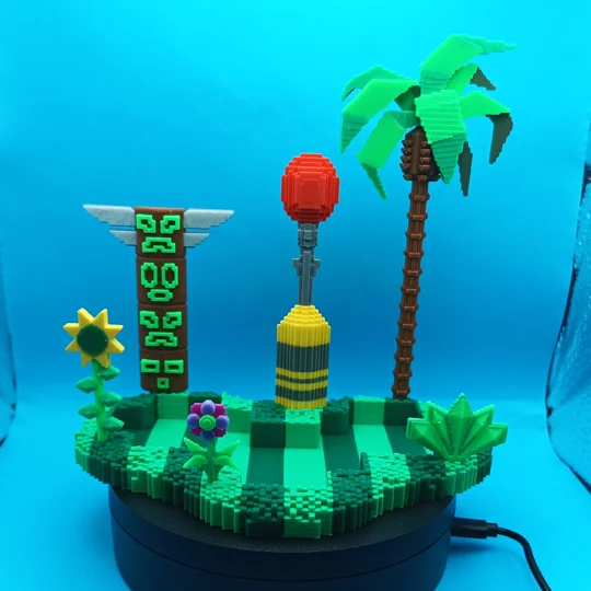 Totaku Sonic the Hedgehog DELUXE display base