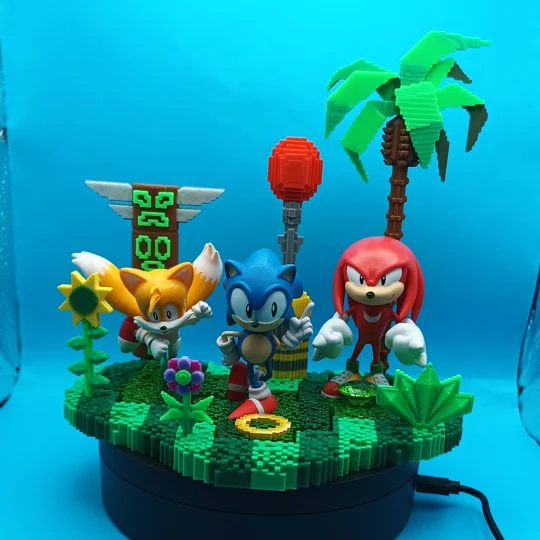 Totaku Sonic the Hedgehog DELUXE display base