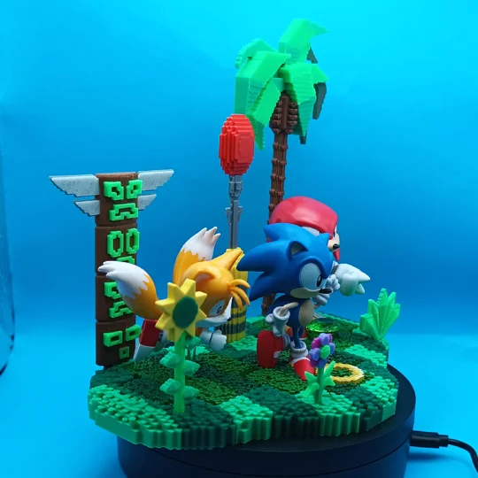 Totaku Sonic the Hedgehog DELUXE display base