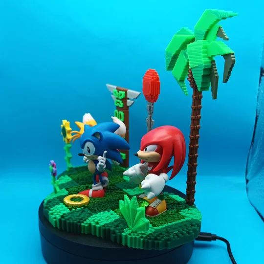 Totaku Sonic the Hedgehog DELUXE display base