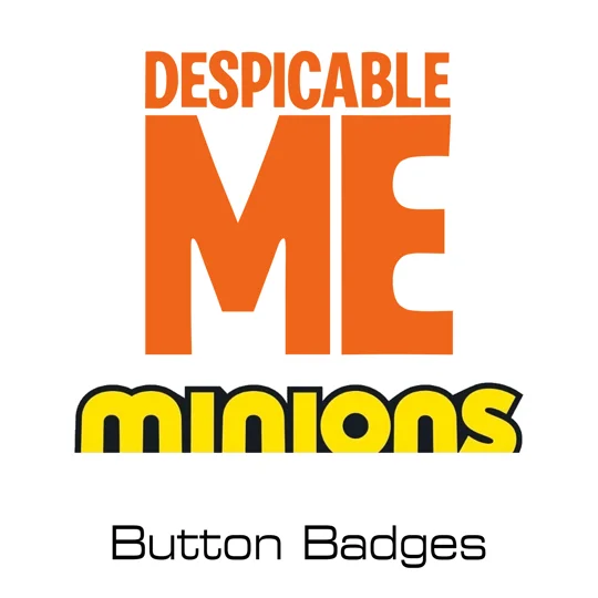 Despicable Me - Minions button badges