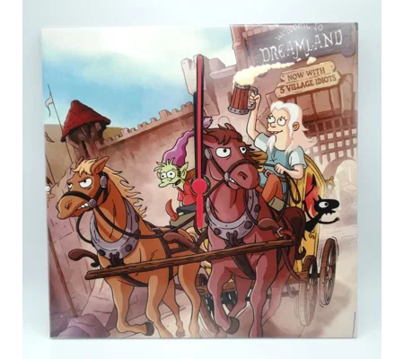 Disenchantment Ceramic Tile Wall Clock