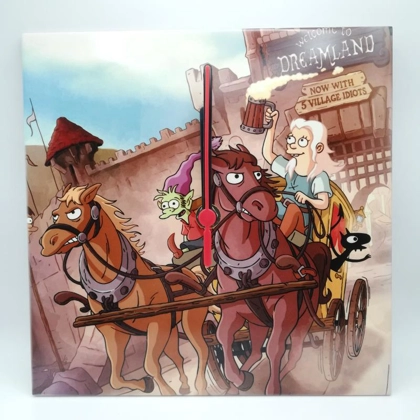 Disenchantment Ceramic Tile Wall Clock