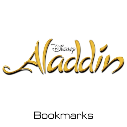 Disney Aladdin bookmarks Disney Aladdin bookmarks