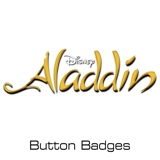 Disney Aladdin button badges