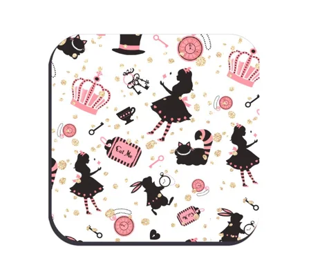 Disney Alice in Wonderland drinks coaster