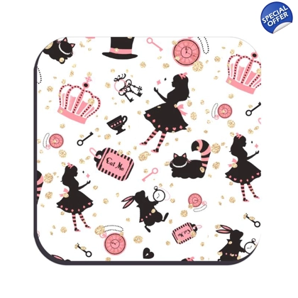 Disney Alice in Wonderland drinks coaster Disney Alice in Wonderland drinks coaster
