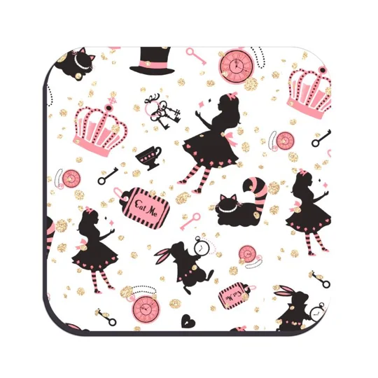 Disney Alice in Wonderland drinks coaster