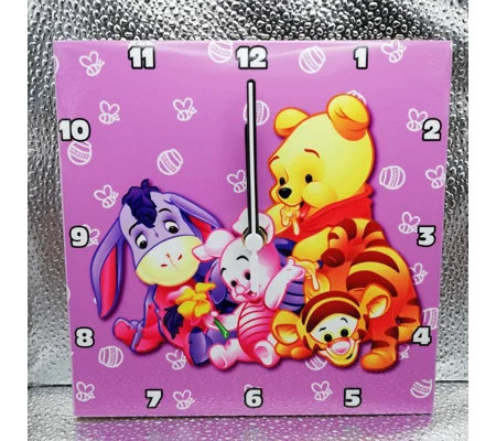 Disney Baby - Winnie the Pooh Ceramic Tile Wall Clock