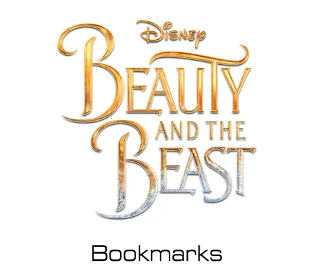 Disney Beauty and the Beast bookmarks