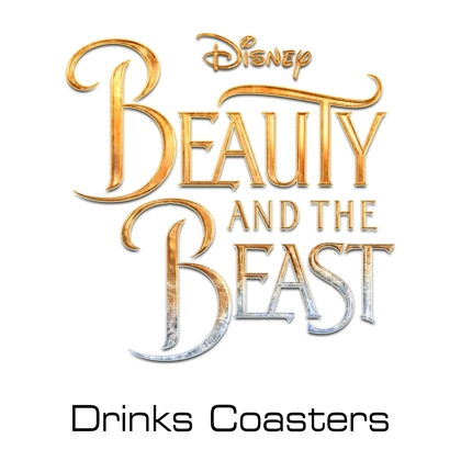 Disney Beauty and the Beast drinks coasters Disney Beauty and the Beast drinks coasters