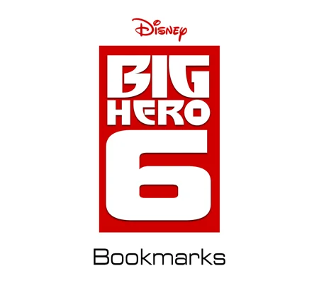 Disney Big Hero 6 bookmarks