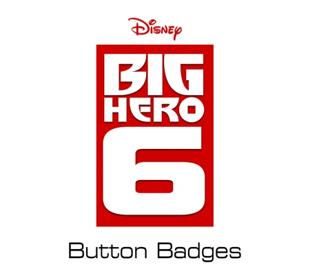 Disney Big Hero 6 button badges