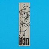 Disney Bolt laser engraved bookmark