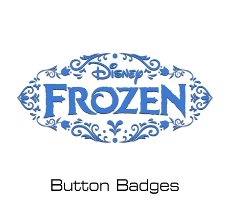 Disney Frozen button badges