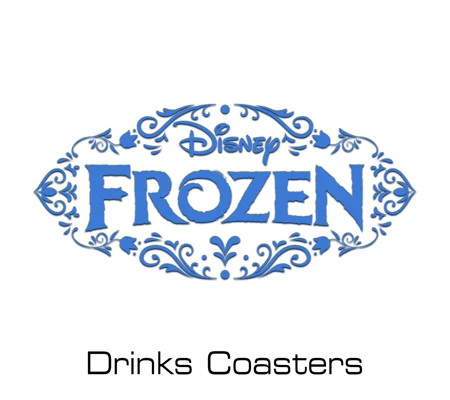 Disney Frozen drinks coasters
