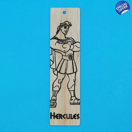 Disney Hercules laser engraved bookmark Disney Hercules laser engraved bookmark