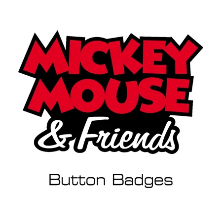 Disney Mickey Mouse & Friends button badges