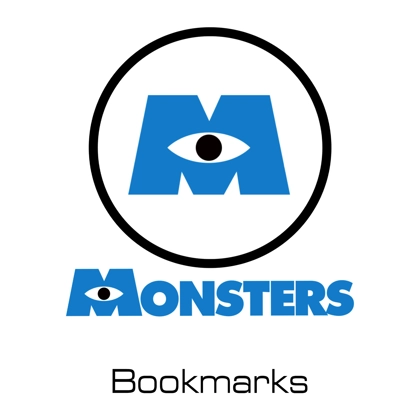Disney-Pixar Monsters bookmarks Disney-Pixar Monsters bookmarks