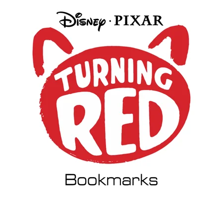 Disney-Pixar Turning Red bookmarks