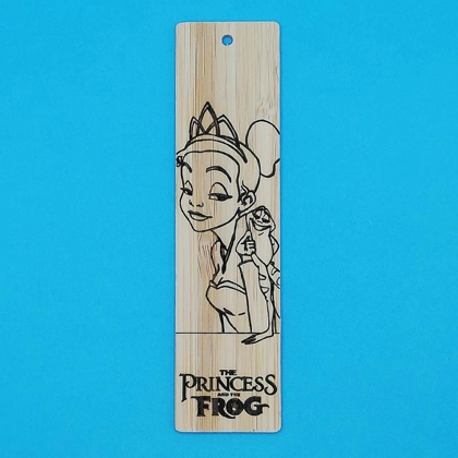 Disney Princess and the Frog laser engraved bookmark Disney Princess and the Frog laser engraved bookmark