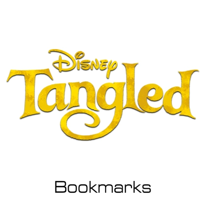 Disney Tangled bookmarks Disney Tangled bookmarks