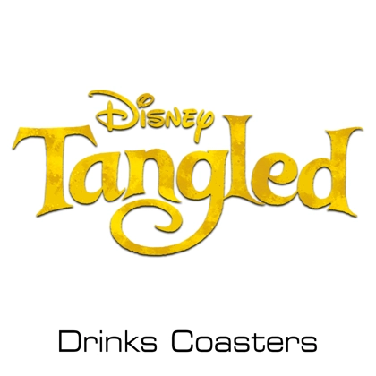 Disney Tangled drinks coasters
