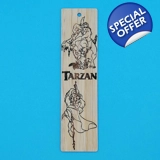 Disney Tarzan laser engraved bookmark