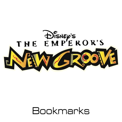 Disney Emperor's New Groove bookmarks Disney Emperor's New Groove bookmarks