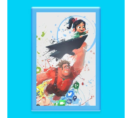 Disney Wreck-It-Ralph magnets