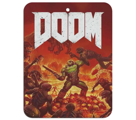 DOOM 2016 car air freshener