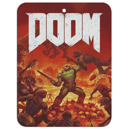 DOOM 2016 car air freshener