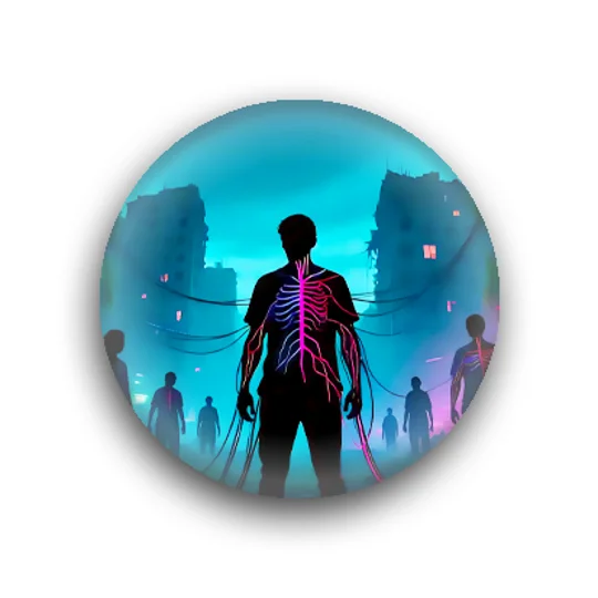 DPWP Music - Album - Memoirs of the Spaceman button badges