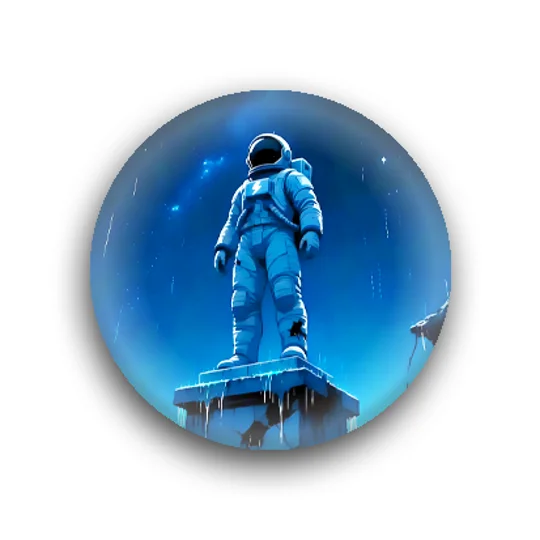 DPWP Music - Album - Memoirs of the Spaceman button badges
