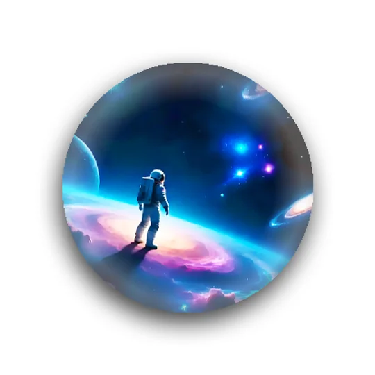 DPWP Music - Album - Memoirs of the Spaceman button badges