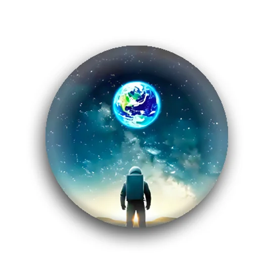 DPWP Music - Album - Memoirs of the Spaceman button badges