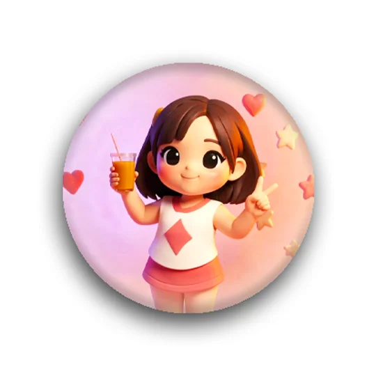 DPWP Music - Album - Juicebox - I Love Juice button badges