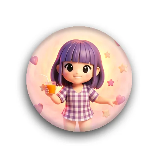 DPWP Music - Album - Juicebox - I Love Juice button badges