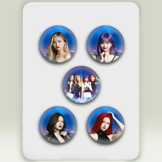 DPWP Music - Album - NIGHT | WAVE button badges