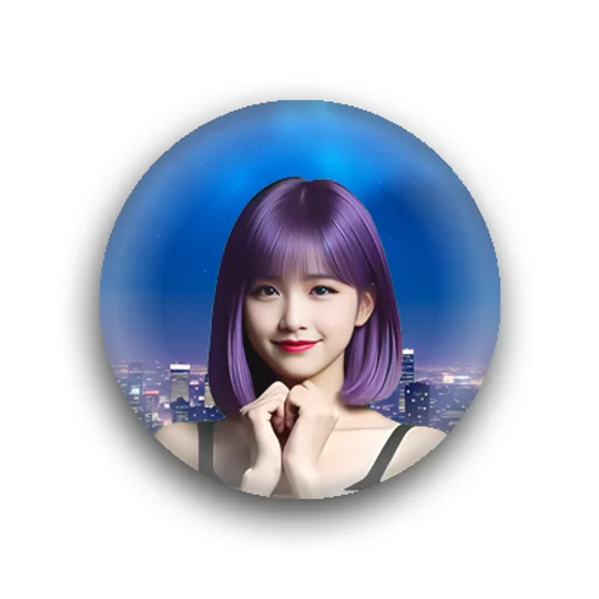 DPWP Music - Album - NIGHT | WAVE button badges