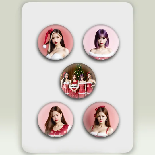 DPWP Music - Single - Silent Night button badges