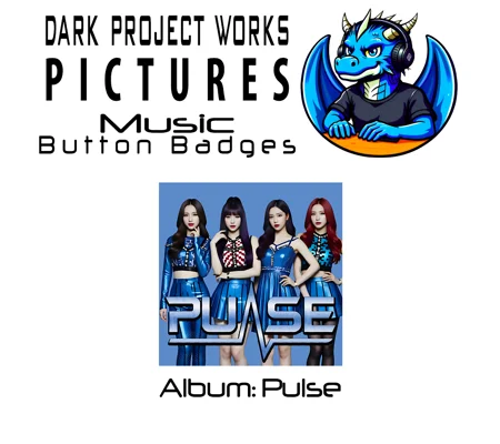 DPWP Music - Album - Pulse button badges